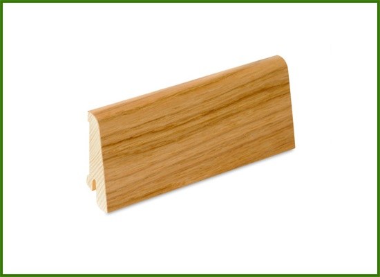 DĄB 58 x 20 - drewniana fornirowana-lakierowana